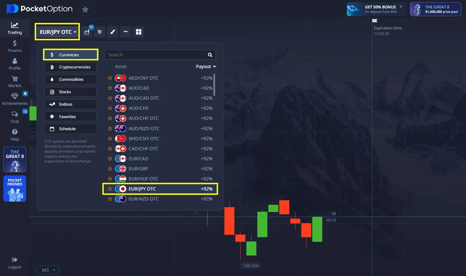Pocket Option minimum deposit - Pocket Option India